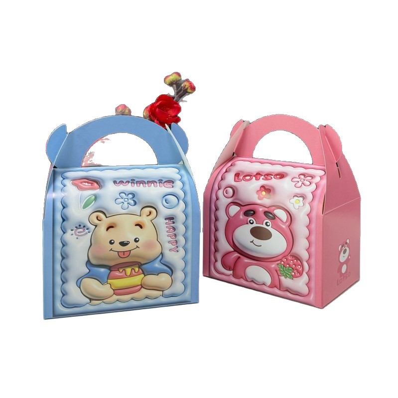 Chinese Horn Wedding Candy Box, Wedding Return Gift Candy Box, Housewarming, Full Moon, Children's Day, Birthday Empty Box