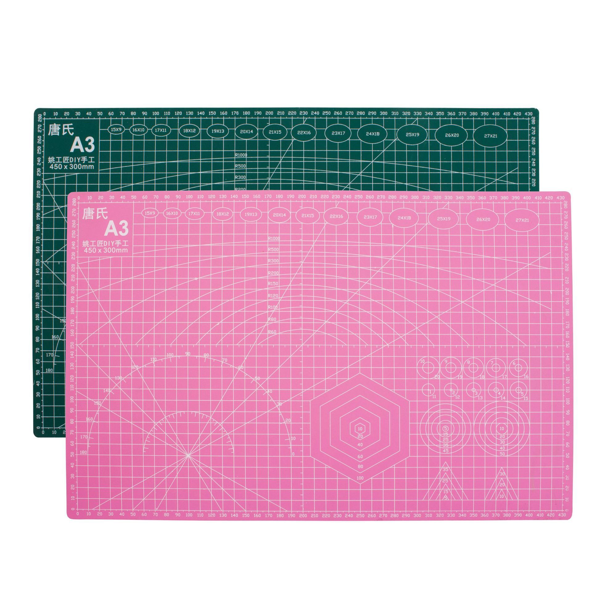 A4A3A2 cutting plate PVC plate cutting plate A5 engraving model plate tool double-sided scale plate