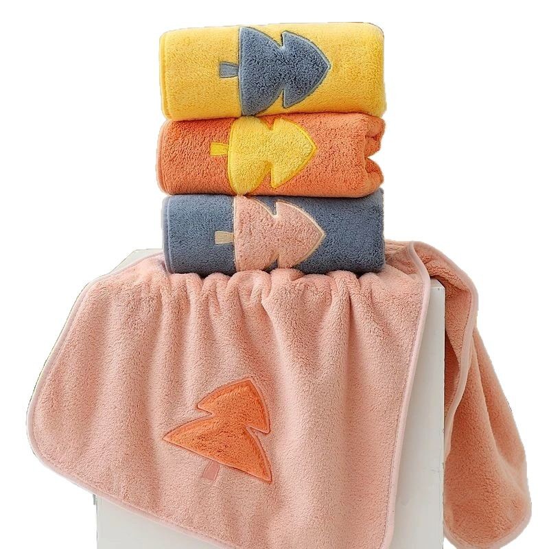 [5 adult towel] face towel soft lint-free thick household cute absorbent towel