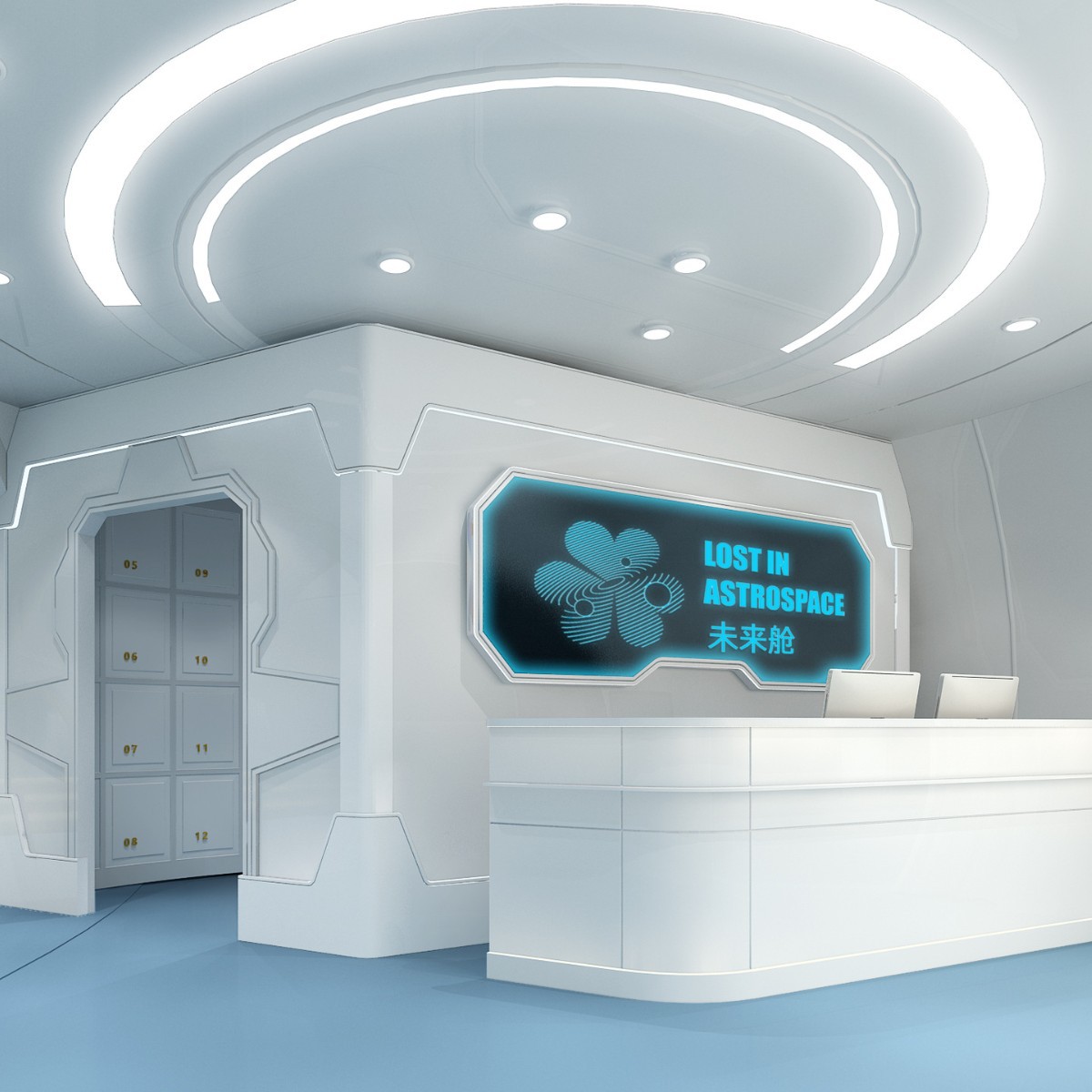 Custom Processing of Science Fiction Naughty Castle, Children's Fun Family Paradise, Shopping Mall Science and Technology Museum, Future Style Amusement Facilities Processing