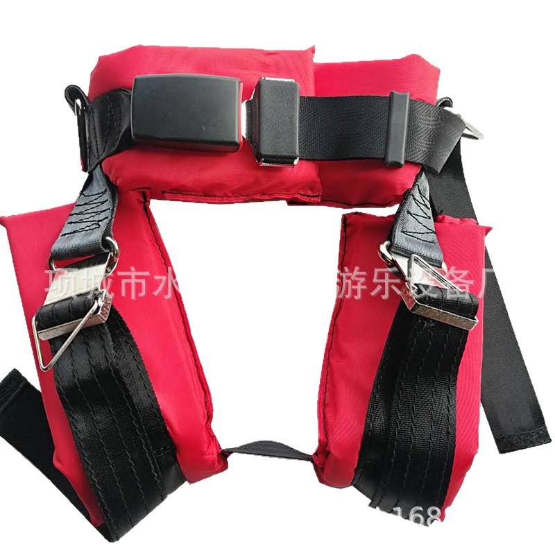 Children's bungee safety belt medium three-plug buckle bungee accessories safety pocket car buckle safety belt bungee accessories factory
