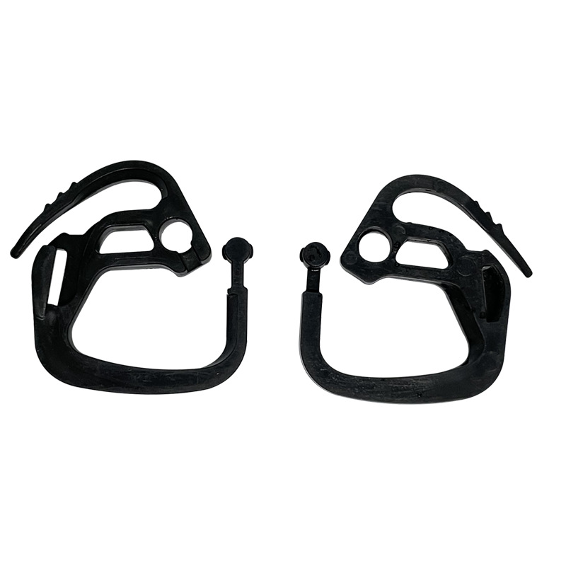 Manufacturer Greenhouse Outdoor Sunshade System Hook Black Plastic Sunshade Net Hook Curtain Line Hook