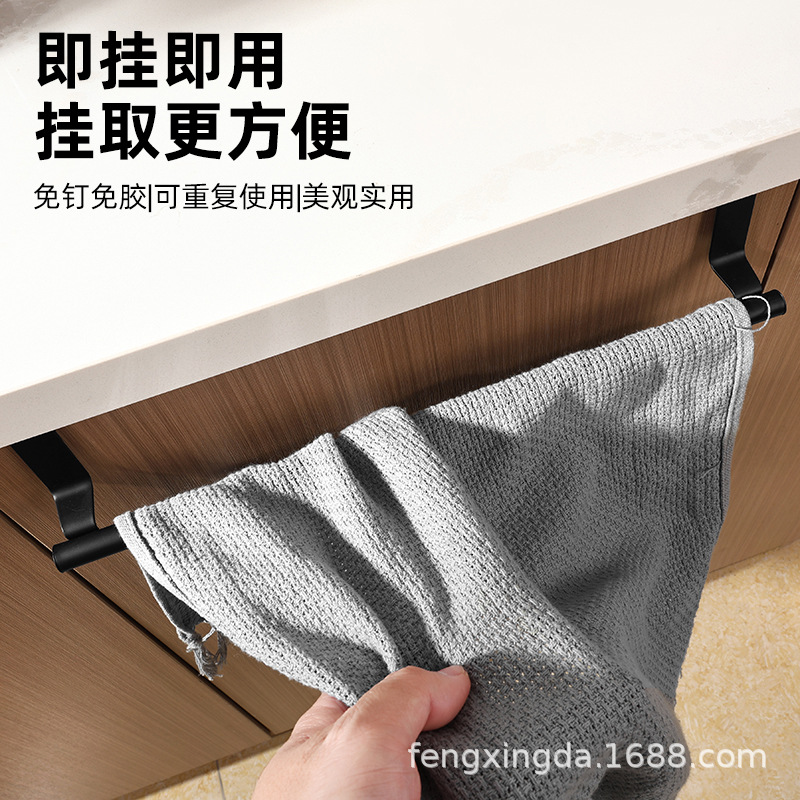 Toilet non-perforated towel rack towel rack bathroom hardware minimalist toilet storage rack factory wholesale