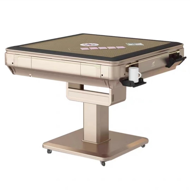 Factory wholesale automatic four-port mahjong machine year-round double eleven special mahjong table automatic chess and card table