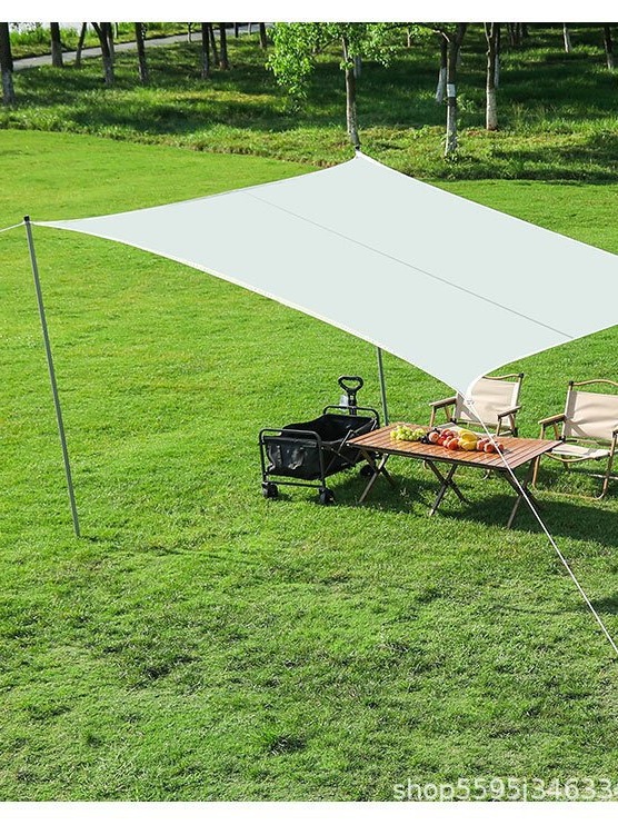 Shade Square Outdoor Balcony Cloth Shade Cloth Rain Cloth Shade Sail Shade Cloth Heat Insulation Shade Sail