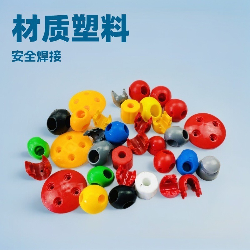 Соединительные элементы для игровых альпинистских сетей, крепления для наружной установки