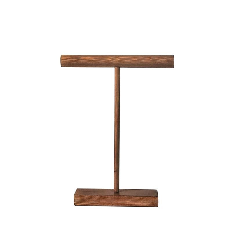 Simple Solid Wood Bracelet Stand Jewelry Props Necklace Display Stand Children's Hand String Head Rope Storage Rack Hanging Bracelet Shelf