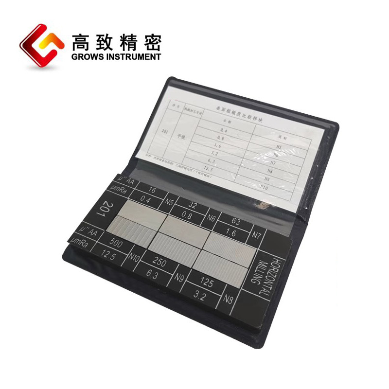 Surface Roughness Comparison Sample Block, Sample, Lathe, Milling Cutter, Flat Milling, Flat Grinding, Grinding, External Grinding, Notebook Style