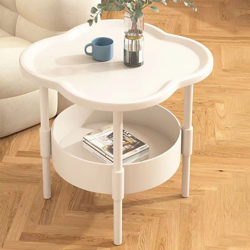 Home Sofa Side Table Living Room Mobile Coffee Table Bedroom Bedside Rack Simple Small Apartment Side Table Mini Table