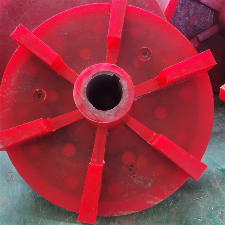 Flotation Machine Rubber Impeller Cover Polyurethane Flotation Machine Stator Rotor Sf Type Mining Impeller Cover