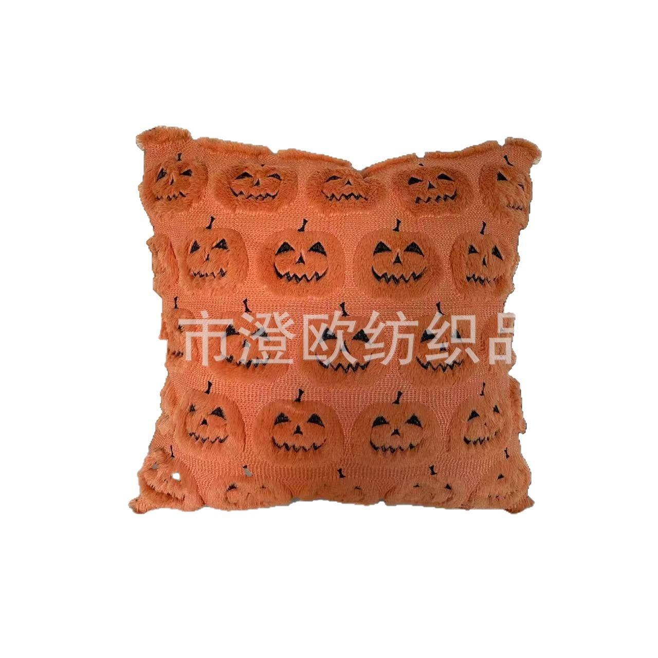 2025 New Halloween Ghost Pillow Cover Living Room Sofa Party Decorative Pillow Cross-Border New Bedroom Waist Pillow Cover