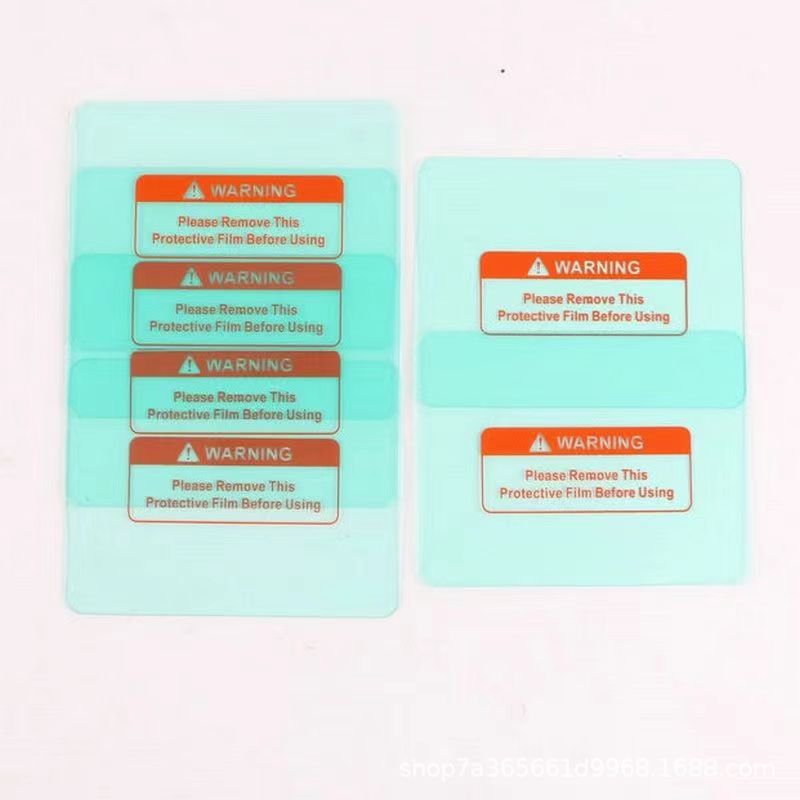 Argon Arc Welding Pc Protective Film, Dimming Welding Helmet Plastic Sheet, Welding Helmet Face Shield, Protective Transparent Inner and Outer Lenses, Eye Protection