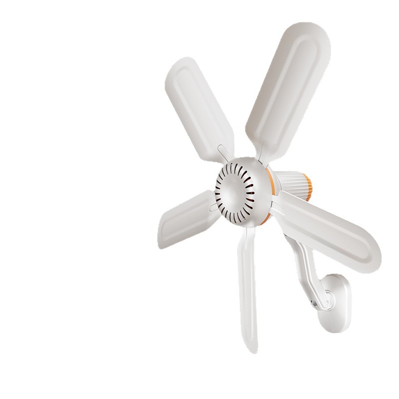Bi Fan Kitchen and Toilet Punch-free Mini Fan Small Household Wall-mounted Dormitory Rental House Quiet