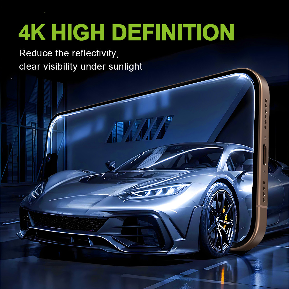 Corning Gorilla Tempered Film for Apple 16/15Pro Dustless Silo Film iphone14 Phone Protective Film