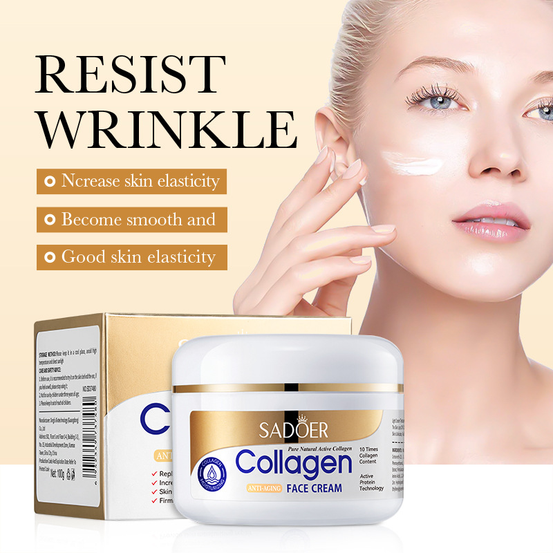 Cross-border foreign trade SADOER bone collagen anti-wrinkle body lotion moisturizing moisturizing cream bone collagen skin care products series