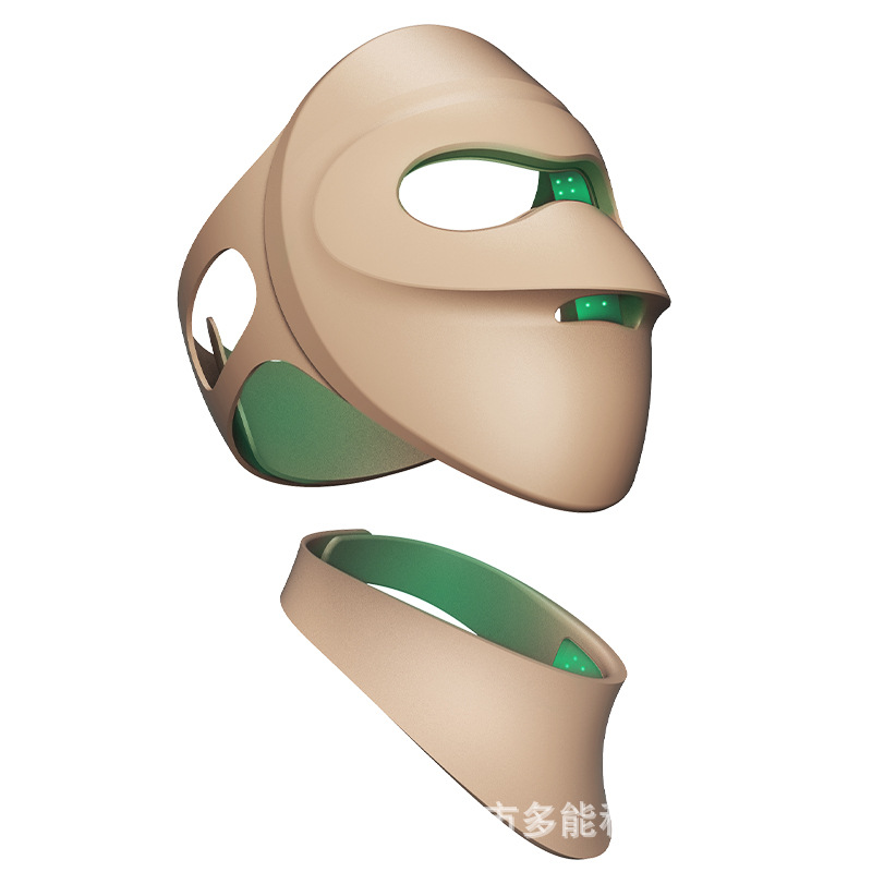 New SD Green Light Full Face Photon Skin Rejuvenation Instrument Beauty Mask Color Light Whitening Mask Instrument LED Beauty Instrument