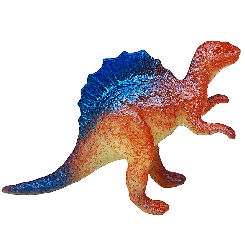 Cross-border simulation solid soft rubber small dinosaur children's toy model archaeological set dinosaur Tyrannosaurus Rex stall wholesale