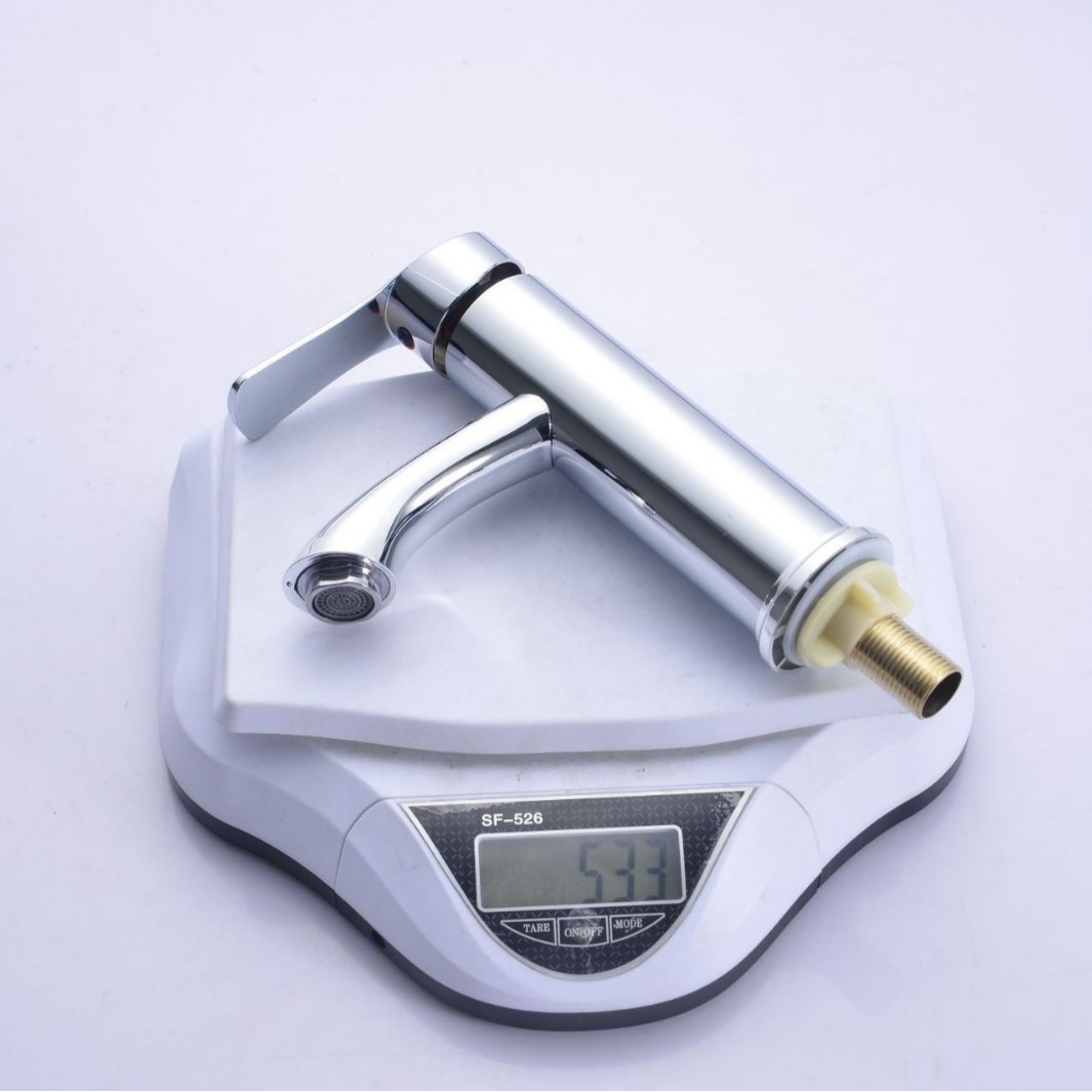 Factory wholesale basin faucet cold and hot water stainless steel basin faucet wash basin single cold faucet foreign trade cross-border