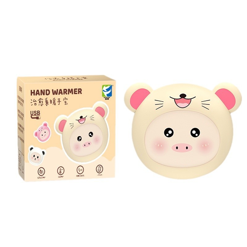Electric Hand Warmer New Hand Warmer USB Charging Portable Hand Warmer Heater Cat Paw Print LOGO Gift