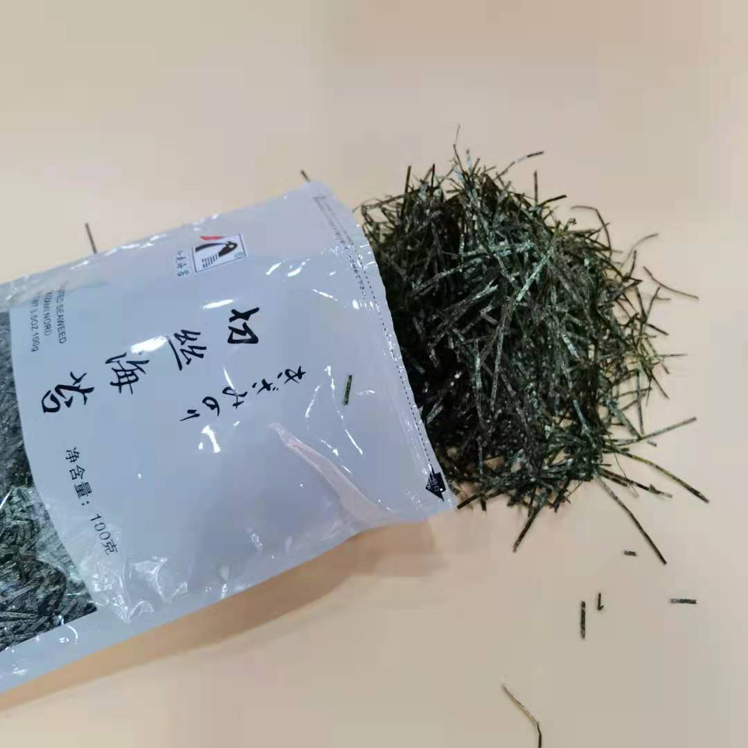 Jiumi Roasted Seaweed Shredded 100g Japanese and Korean Ingredients Shredded Shredded Small Meatballs