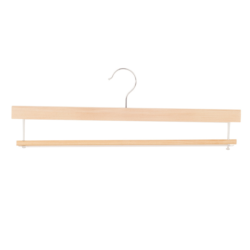 Solid Wood Non-Slip Blanket Hotel Towel Rack Pants Rack Household Clothes Rack Clothes Hanger Drying Rack