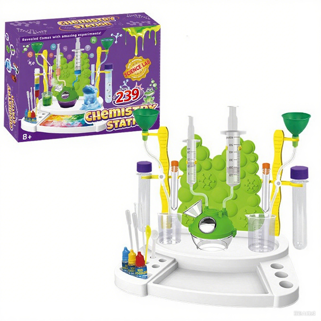 Science Small Experiment Set Chemical Experiment Device Primary School Students Experimental Equipment Science and Education Cutting-Edge Kidsren's Educational Toys