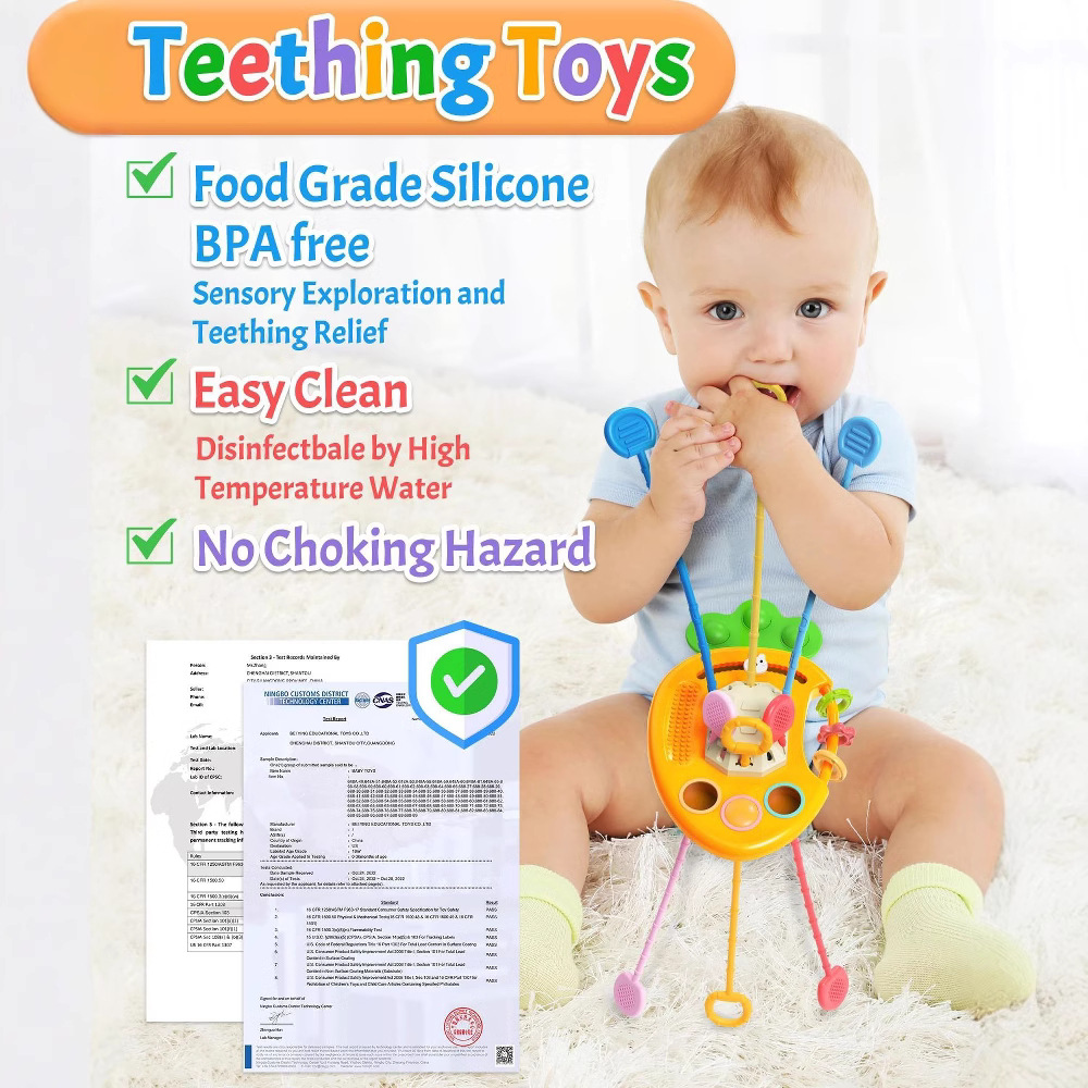 Образовательная игрушка для младенцев Силиконовая игрушка для захвата