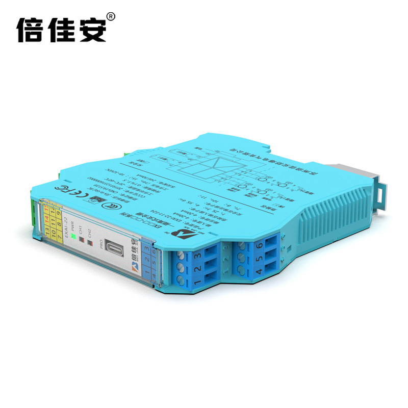 In-Stock Exao-11 Analog Output Type Isolation Safety Barrier Intrinsically Safe Explosion-Proof Operating Terminal One Input One Output