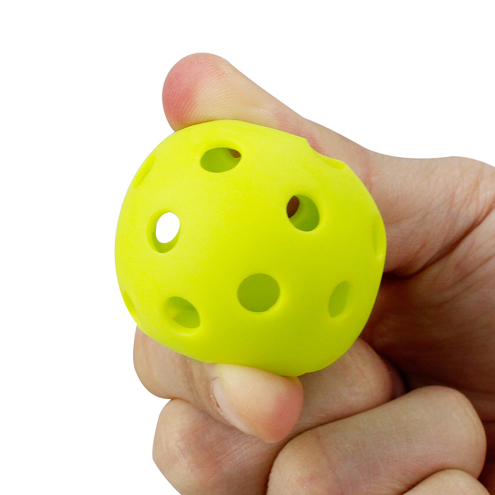 42mm Golf Indoor Practice Ball 26 Holes Eva Injection Molded Hole Ball Super Soft Kidsren's Pet Buoy Toy Ball
