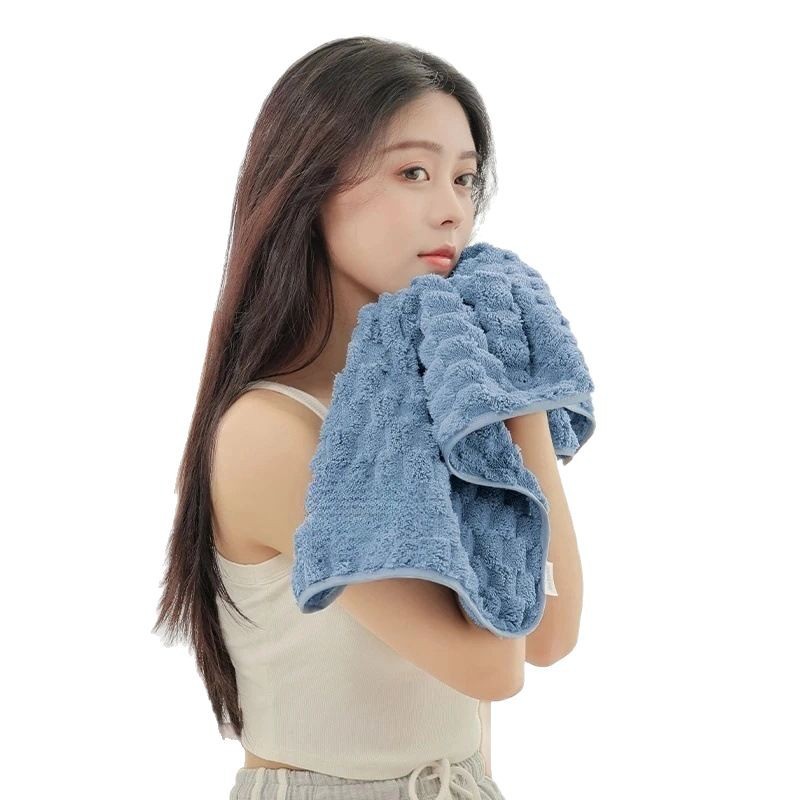 7A Anti-bacterial Cloud Velvet Towel Soft and Fluffy Thickened Strong Absorbent Quick-drying Adult Household Face Towel