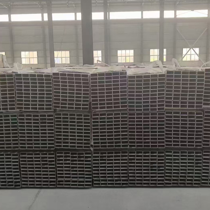 Galvanized Square Tube Zinc Aluminum Magnesium Square Tube Photovoltaic Engineering Rectangular Tube Manufacturer Direct Supply Zinc Aluminum Magnesium Square Tube Seamless Rectangular Tube