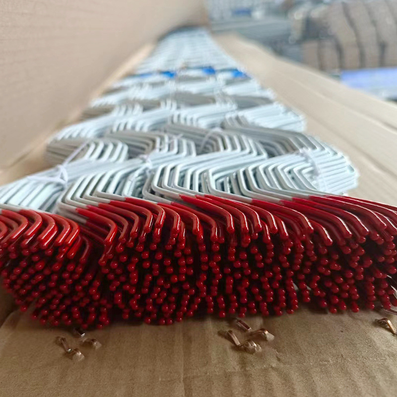 Factory wholesale greenhouse accessories White circlip cross pressure film circlip windproof fixed Beijing pressure film circlip