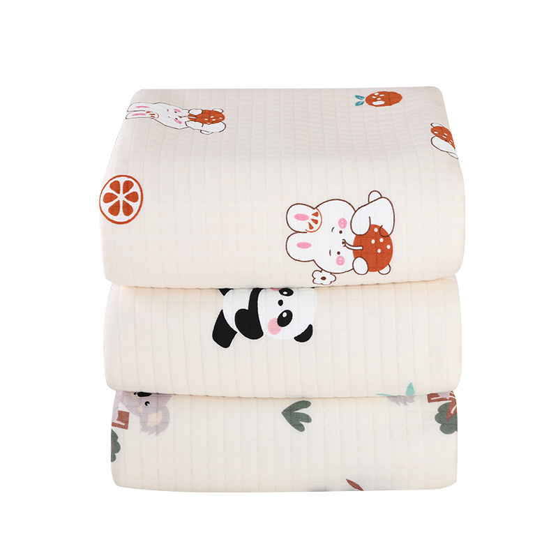 Auntie's Menstrual Pad Special Women's Combed Cotton Pure Cotton Non-Slip Washable Dormitory Menstrual Pad Cartoon Pattern Mattress