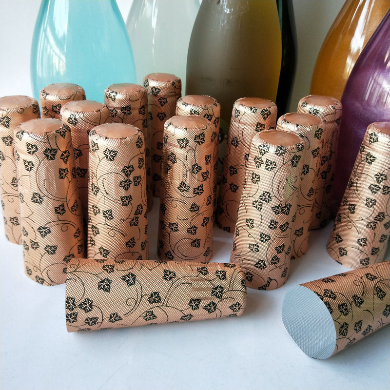 Champagne Wine Cap, Champagne Cap, Embossed, Printable logo, Large Discount with Exhaust Holes