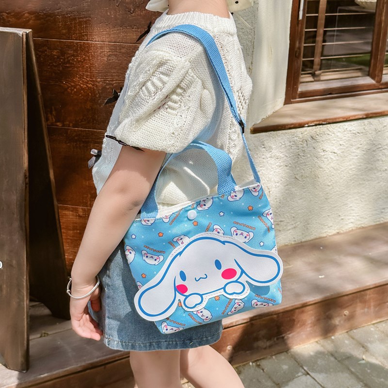 Foreign Trade Cartoon Sanrio Handbag Girl's Cute Kulomi Handbag All-match Children's Crossbody Shoulder Bag
