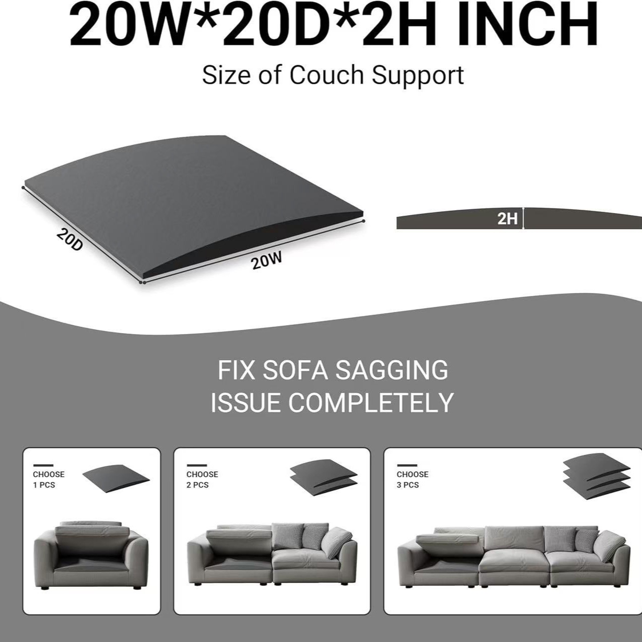 Sofa Cushion Support Sofa Cushion Sag Repair Sofa Furniture Seat Cushion Sag Repair Curved High Density