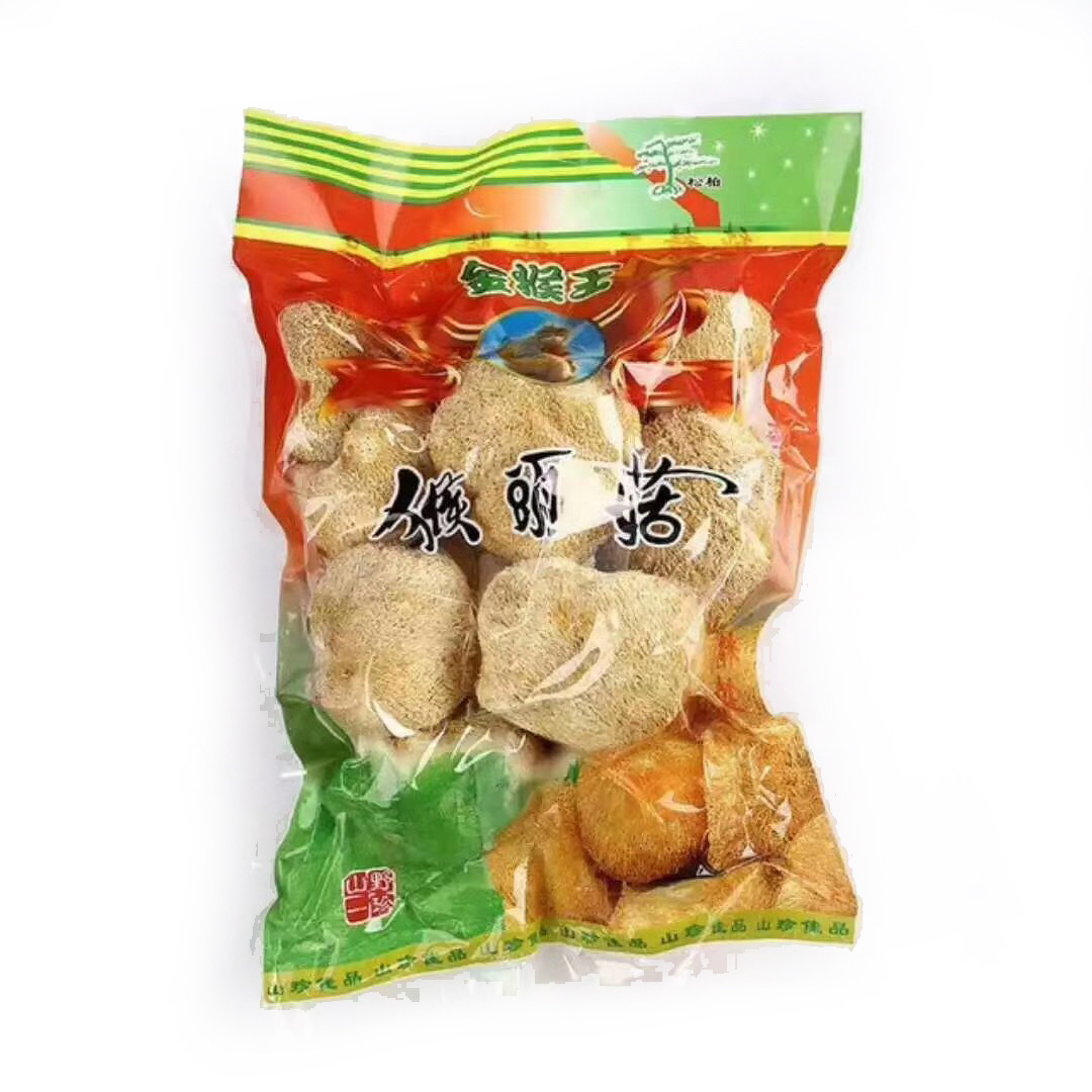 New goods Gutian monkey head mushroom dried monkey head mushroom Gutian specialty flour raw materials wholesale origin edible mushroom 500g