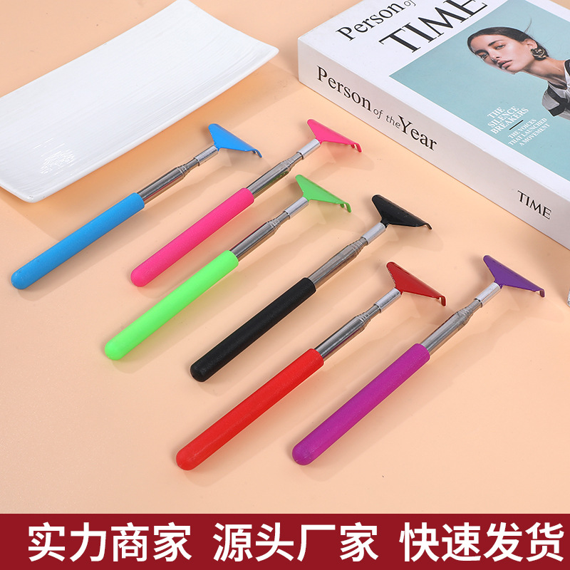 Пятизубая телескопическая грабля для почесывания не требует помощи