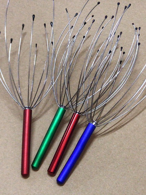 Head Massager 12 Claw 20 Claw Octopus Scalp Massage Claw Decompression Artifact Wire Head Mould