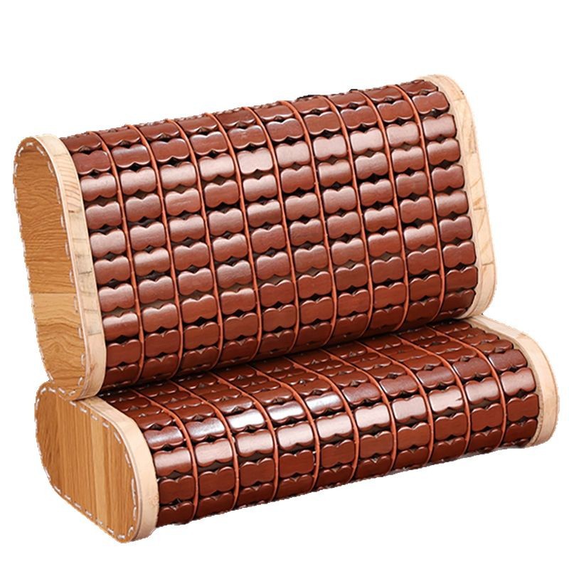 Summer Bamboo Pillow, Mahjong Student Breathable Neck Protection Hollow Sweat Steaming Pillow Bamboo Sheet Children Adult Hard Cervical Spine Pillow