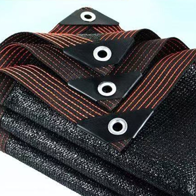 Manufacturer Direct Delivery Insulation Net 12-Pin Sunshade Net Encrypted Thickeneded Balcony Flower Net Outdoor Shade Sun Net Edge