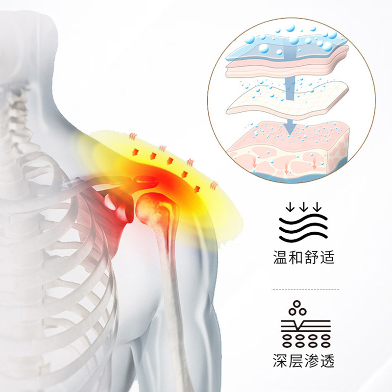 Zhuo Physician British Oxford Shoulder Discomfort Far Infrared Pain Plaster E-Commerce Supply Wholesale Dropshipping