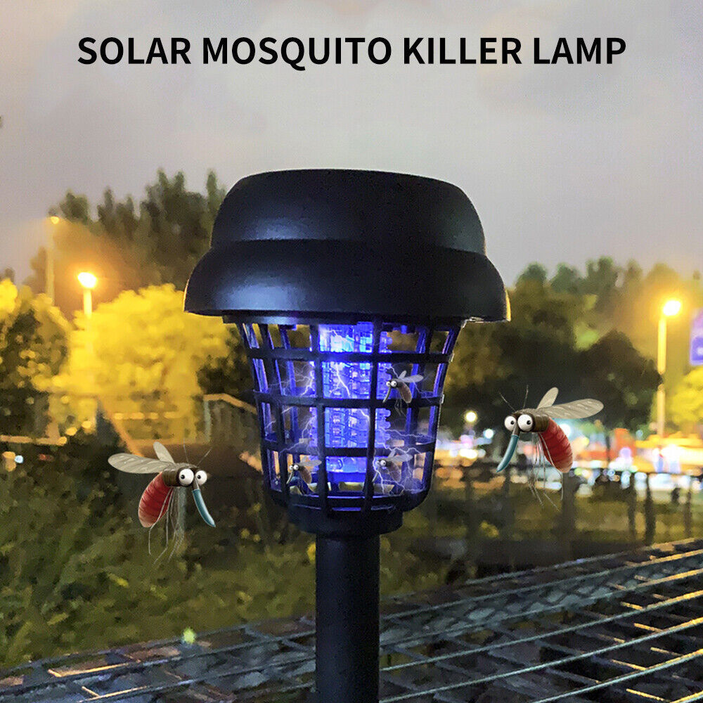Amazon solar mosquito killer outdoor led electric shock home outdoor mosquito repellent mosquito lamp insecticidal garden light