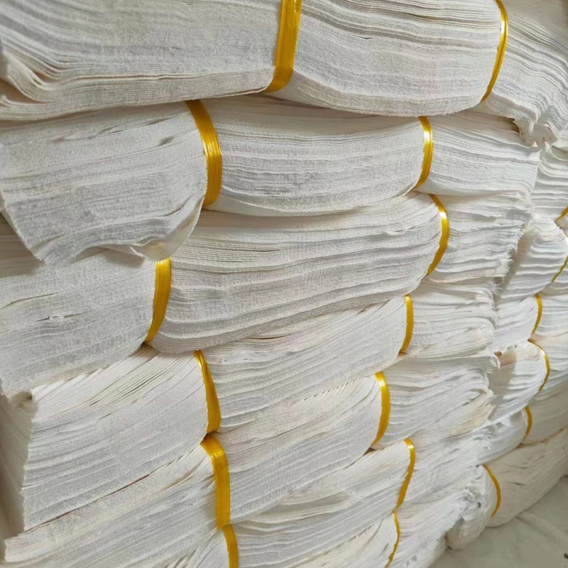 Wiping machine cloth cotton industrial cloth cotton cloth head white oil absorption water absorption lint-free wiping cloth factory wholesale