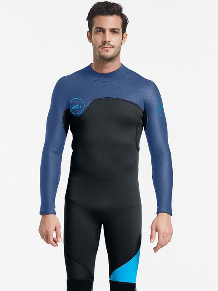 3MM cold-proof diving suit for men and women warm thickened surfing suit one-body long sleeve wet suit snorkeling professional diving suit