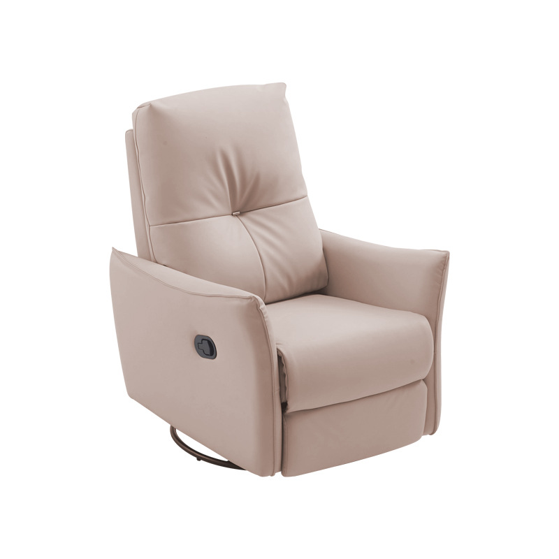 Single Electric Multi-function Sofa Small Apartment Shake Rotating Nail Art Beauty Recliner Leather Lazy Functional Sofa