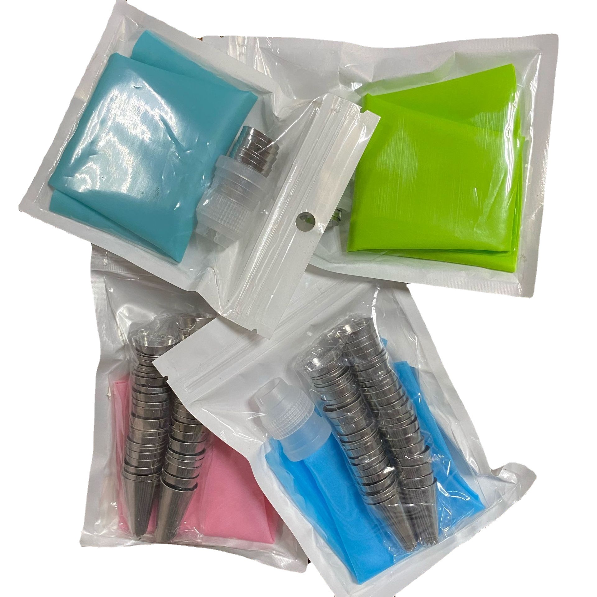 Can be customized different number of piping nozzle combination pearlescent bag 8-piece set 16-piece set 26-piece set 50-piece set optional