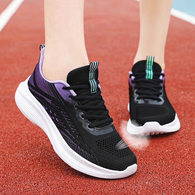 Summer New Women's Shoes Large Mesh Breathable All-match Soft Bottom Casual Shoes Light Running sneaker Mesh Women's Summer
