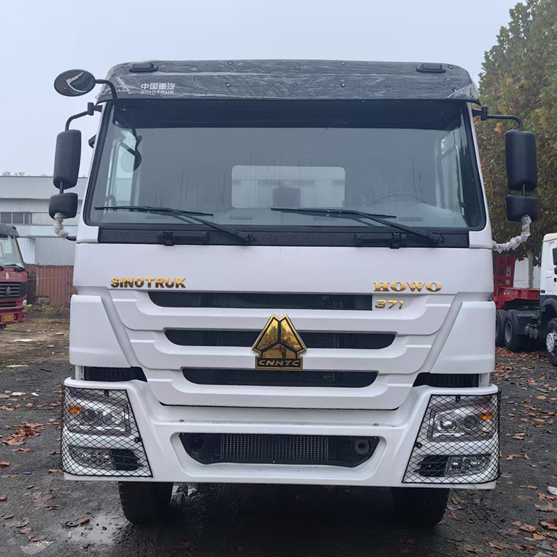 Cross-Border Heavy Truck Howo Eight-Wheel Dump Truck Guosan 371 Horsepower Muck Transport Dump Dump Engineering Truck