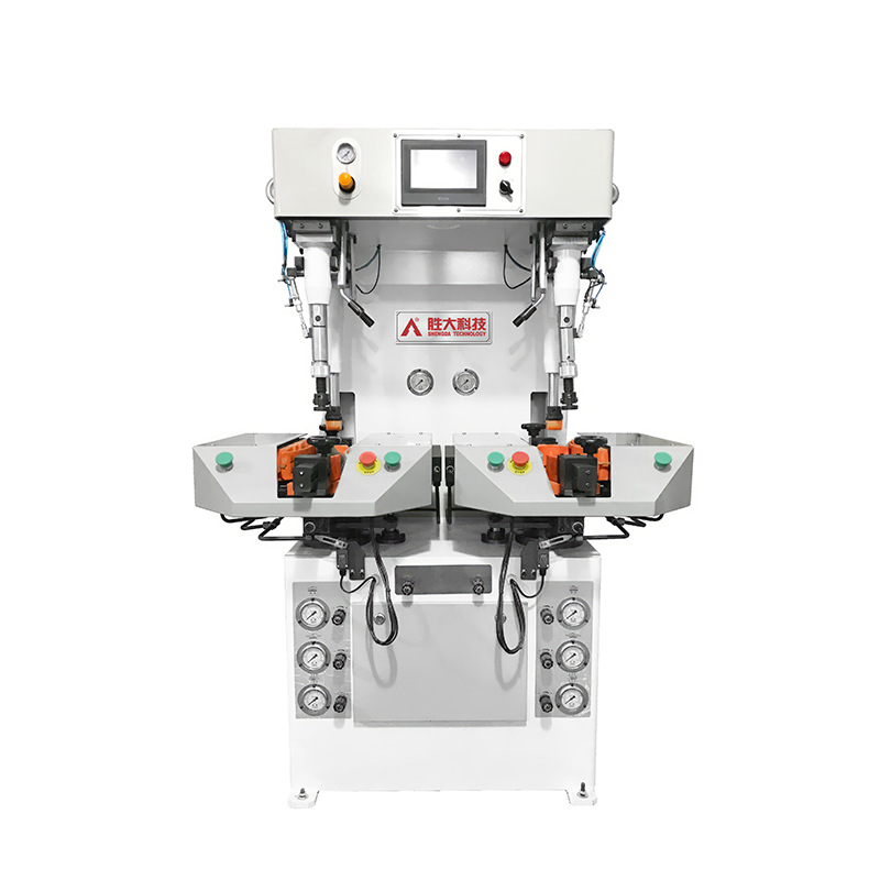 New shoe machine factory direct Shengda technology intelligent wall type front and rear adjustable double station pressing machine